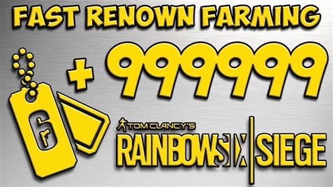 4 Best Solo Ways To Get Renown In Rainbow Six Siege R6 Siege Renown