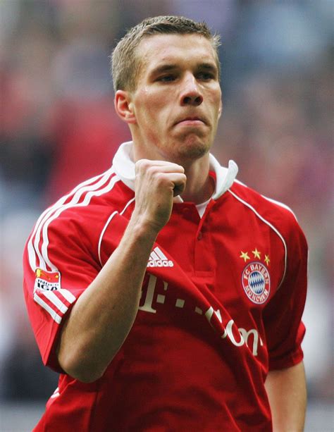 Lukas podolski joined bayern munich in 2006 but left the german titans on 2009 after the arrival of luca toni to the club saw podolski … MUNICH, GERMANY - FEBRUARY 24: Lukas Podolski of Bayern ...