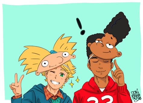Arnold And Gerald By Dokinana On Deviantart Hey Arnold Arnold