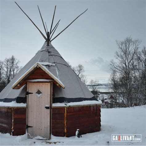 Traditional Sami Lavvu In Tromsø Norway Backyard Oasis Bird House