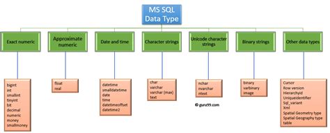 Sql Server Data Types With Examples