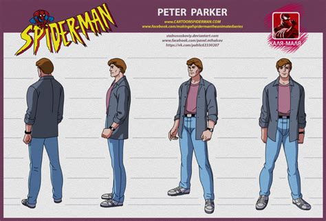 Spider Man The Animated Series Peter Parker By Stalnososkoviy On
