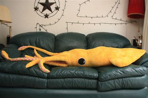 The wraparound pillow eliminates the need for multiple separate pillows and surrounds you in a cocoon of support. Giant Squid Body Pillow · A Shaped Cushion · Creation by ZanyDays