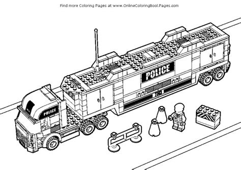 Coloring page lego movie emmet. Coloriage Lego City Police dessin gratuit à imprimer