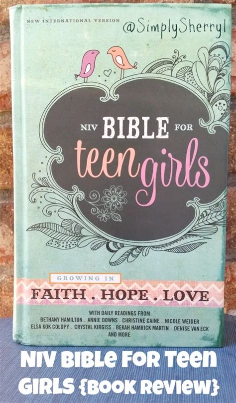 Niv Bible For Teen Girls Simply Sherryl