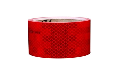 3m Diamond Grade 983 72nl Es Reflective Tape 30936 1 In X 150 Ft Red