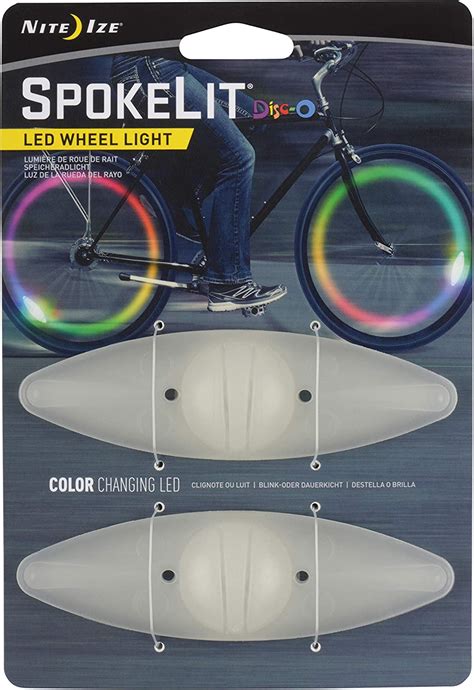 Nite Ize Mens Spokelit Bike Light Disc O One Size Uk