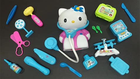 6 Minutes Satisfying With Unboxing Hello Kitty Doctor Set Hello Kitty