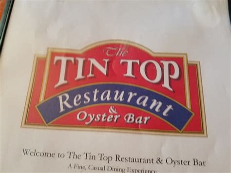 This restaurant is a real institution in the bon secour, al, area. Tin Top Restaurant & Oyster Bar, Bon Secour - Menu, Prices ...