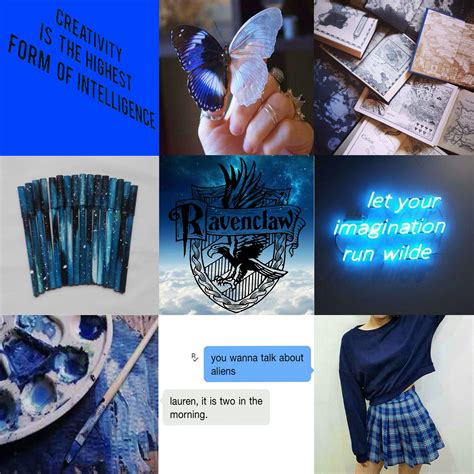 Ravenclaw Aesthetic Moodboard