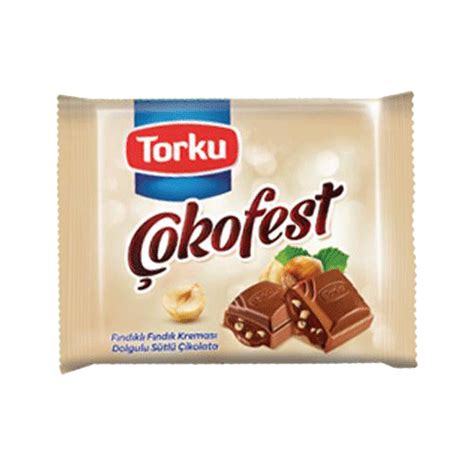 Torku Kare Fındıklı Çikolata 65 Gr