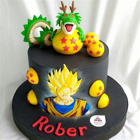 Simple Dragon Ball Z Cake Cakezd