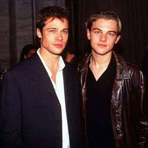 Rare Photographs of Leonardo DiCaprio, Johnny Depp and Brad Pitt All