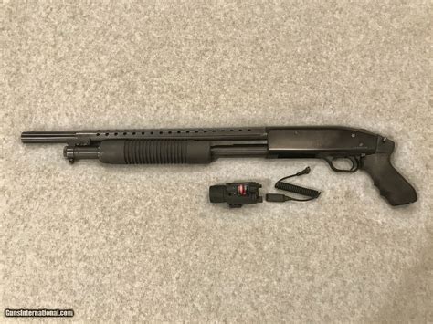 Mossberg A Tactical Shotgun G Red Laser And Flashlight Hot Sex