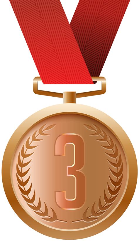 Bronze Medal Gold Medal Silver Medal Clip Art Medal Png Download