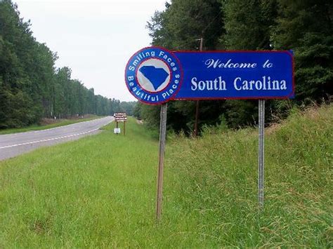 South Carolina Welcome Sign Mccormick County South Caroli Flickr