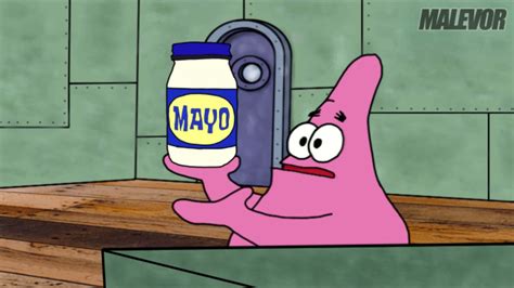 Patrick Thats A Jar Of Mayonnaise Youtube