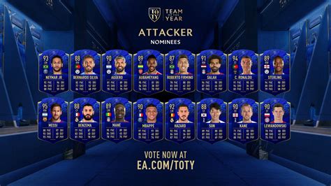 Most of them also have altered art. FUT20: FUTMAS et les TOTY Nominees sont là ! - BeFoot