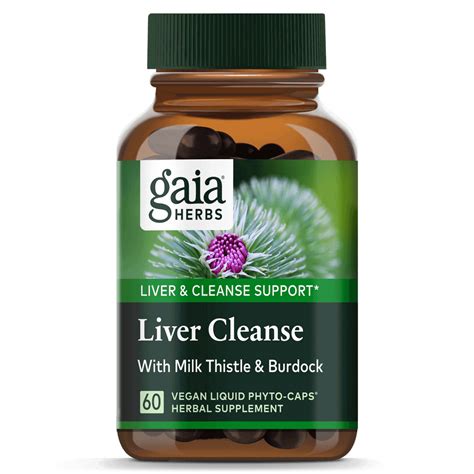 Liver Cleanse 60 Capsules Gaia Herbs Nutrigeek