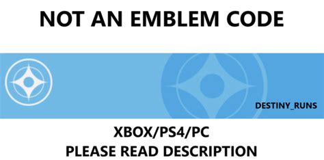 Destiny 2 Heart Of The City Emblem Ps4pcxbox Read Description Ebay