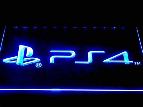 Playstation 4 Ps4 Led Neon Sign With Onoff Switch 7