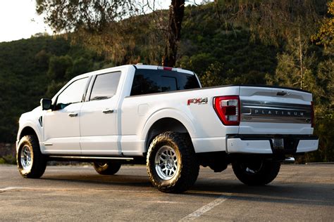 ‘23 Platinum Powerboost F 150 With Kmc446 Wheels Nitto Recon