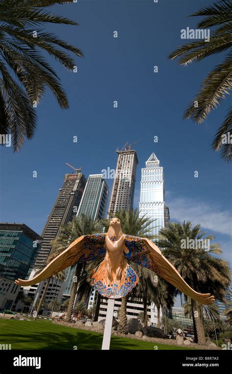 Dubai City Centre Uae Stock Photo Alamy