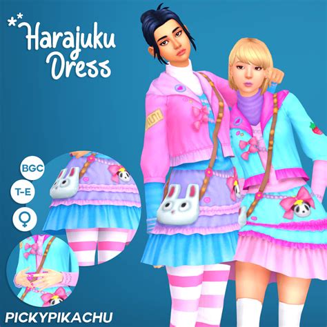 Pickypikachu Harajuku Dress