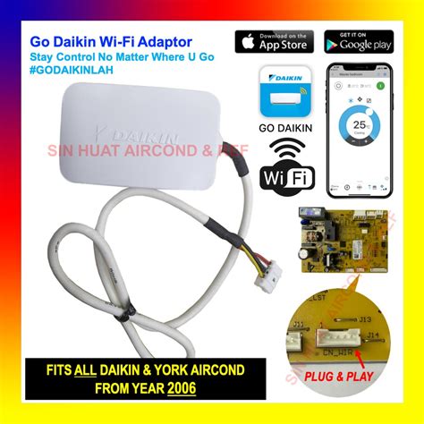 Daikin York Go Daikin Wifi Adaptor Ra Awm A App Wifi Smart