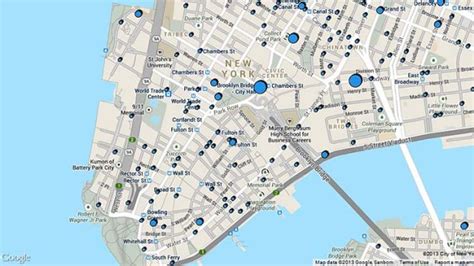 Interactive Map Highlights New Yorks Crime Hotspots