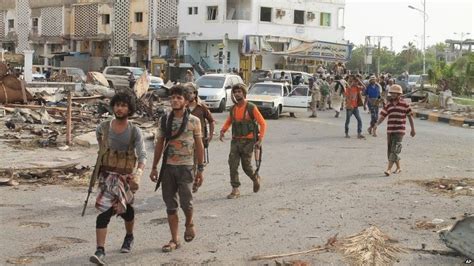 Yemen Conflict Dozens Killed In Aden Heavy Shelling Bbc News