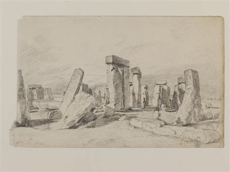 Stonehenge John Constable Vanda Search The Collections
