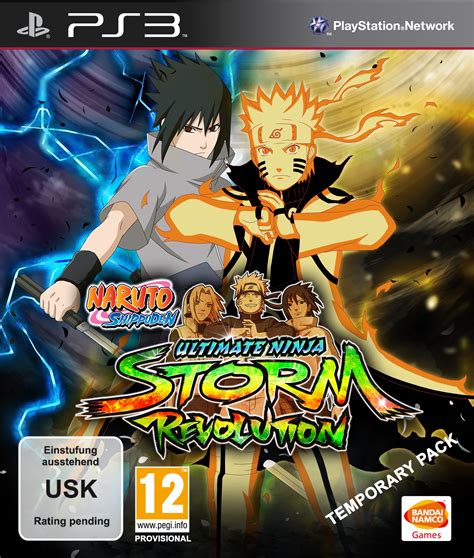Naruto Shippuden Ultimate Ninja Storm Revolution Muestra Su Portada