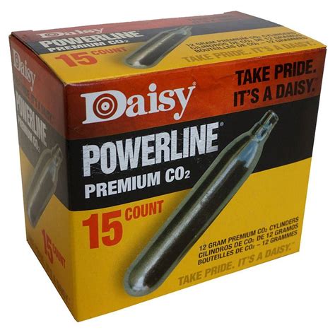 Buy Cheap Daisy 107 PowerLine CO2 Cylinders 15 Pieces ReplicaAirguns Ca