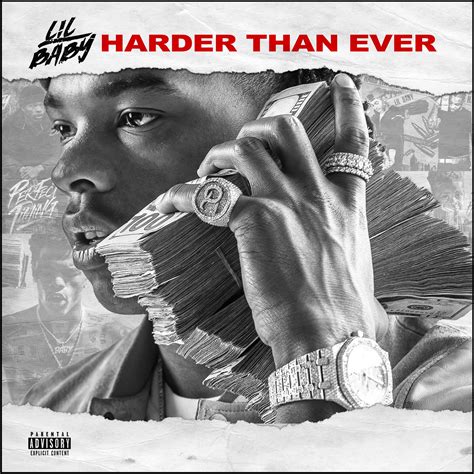 Lil Baby Harder Than Ever Album Cover Poster Lost Posters