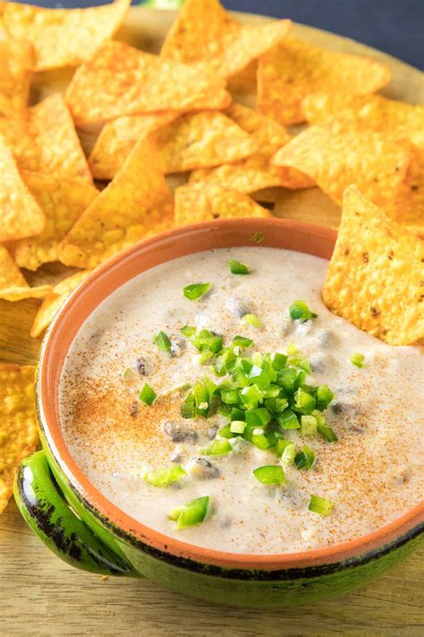 Southwest Style Cheese Dip Recipe Chili Pepper Madness