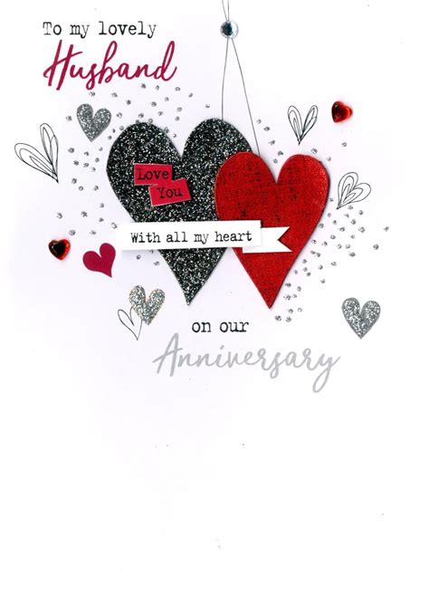 To My Husband On Our Anniversary Irresistible Greeting Card Cards