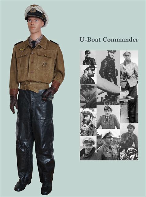 U Boat Commander Uniform Private Collection This Display Especially