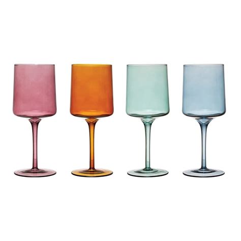 Colored Wine Glasses Hello Penngrove
