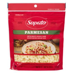 Saputo Shredded Cheese Parmesan 170 g Voilà Online Groceries Offers