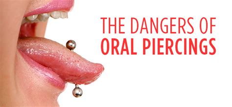 A Few Facts About Oral Piercings From Your Local Dental Surgery John