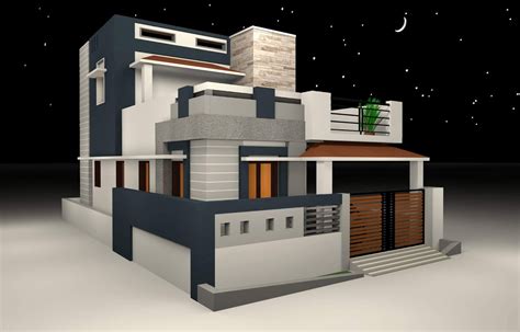 Create 3d Model Of House Free Sketchup House 3d Model Tutorial The