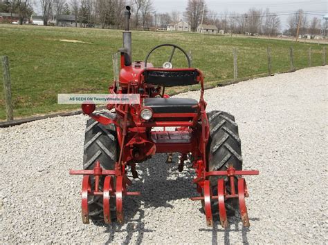 International Farmall 140 And Cultivators And Side Dresser And Equipment