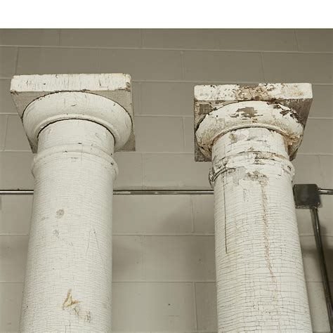 Architectural Salvage Tall Columns Pair Chairish Architectural