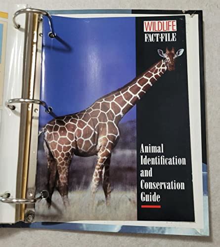 Wildlife Fact File Animal Identification And Conservation Guide 3 Ring