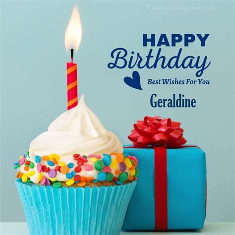 100 Hd Happy Birthday Geraldine Cake Images And Shayari