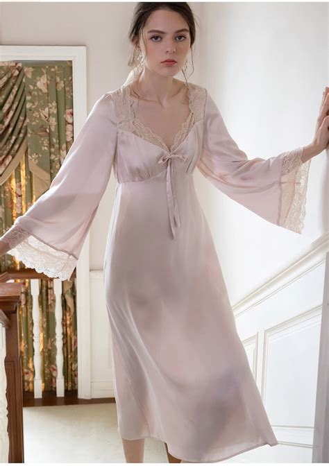 Vintage Medieval Nightgown Sleepwear Deep V Neck Backless Etsy