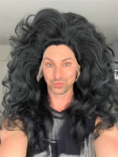 Classic Big Drag Queen Hair Style Lace Front Wig Halloween Etsy