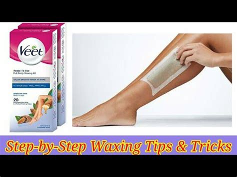 How To Use Veet Cold Wax Strips At Home Tips And Tricks Mythili