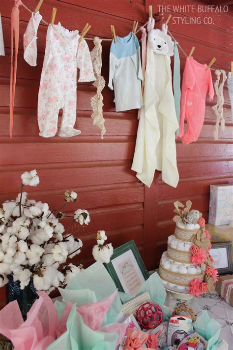 Vintage And Rustic Fall Baby Shower